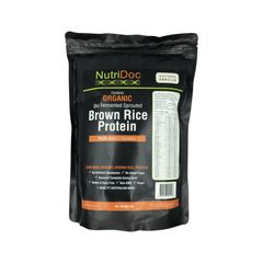 Nutridoc Sprouted Brown Rice Protein | Vanilla | with Carnitine